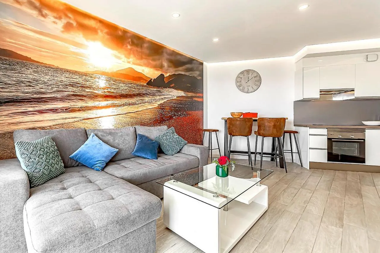 Ocean Garden Apartment With Seaview. Costa Adeje